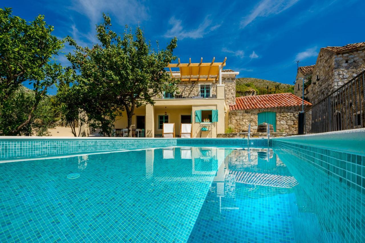 Rustic Stone Villa Begovi Dvori- 15 Minutes To Dubrovnik Exteriör bild